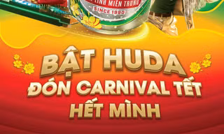 Bật Huda, đón Carnival Tết hết mình