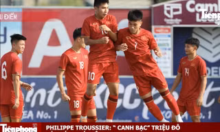 TIN NHANH 12H: 'Canh bạc' triệu đô của bóng đá Việt; Lô đất vùng ven Hà Nội có giá khởi điểm gây sốc