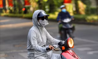 Cảnh báo chỉ số tia cực tím tại Nam Bộ nguy cơ gây hại rất cao