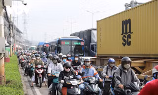 Kẹt xe nghiêm trọng ở cửa ngõ phía Đông TP.HCM