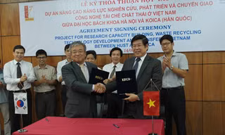 KOICA hỗ trợ nâng cao năng lực nghiên cứu tái chế chất thải
