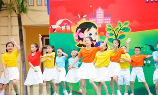 Sôi động ngày hội Thiếu nhi Việt Nam - Học tập tốt, rèn luyện chăm