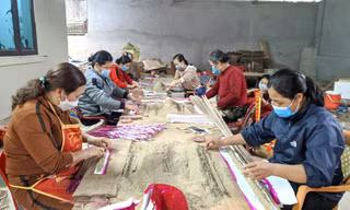 Làng hương trầm xứ Nghệ tất bật vào vụ Tết Nguyên đán