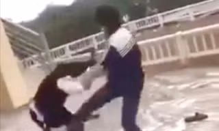 Hai nữ sinh cùng lớp đánh nhau vì hiểu nhầm trong chuyện yêu đương