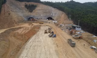 ‘Hình hài’ cao tốc Bắc - Nam đoạn qua Nghệ An
