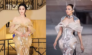 Thay đổi chi tiết này, Phạm Băng Băng diện váy của Chung Thanh Phong đẳng cấp hơn hẳn
