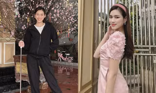 Hoa hậu Đỗ Thị Hà ghi điểm trong dịp Tết Quý Mão nhờ hành động "nhỏ mà có võ"