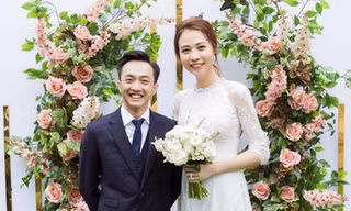 Chỉ vì cao hơn chồng 'đại gia' mà Đàm Thu Trang phải làm điều 'trớ trêu' này ở đám cưới 