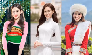 Đi tìm nàng hậu mặc trang phục dân tộc đẹp nhất: Chưa ai qua được Đỗ Thị Hà!