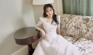 Sau tất cả, Dương Tử cũng đã tìm thấy kiểu váy chân ái, được khen “lộng lẫy như công chúa”