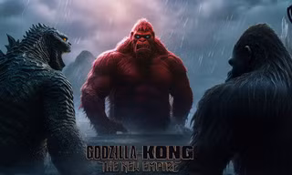 Sau màn đối đầu nảy lửa, siêu quái thú Godzilla và Kong lại đứng chung một đội