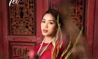 Hoa hậu Đỗ Thị Hà về quê nhà đón Tết, khoe thứ gì mà được nhiều người đồng cảm?