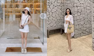 Gu ăn mặc lạ kỳ của "dâu hào môn" Midu: Túi hiệu nhưng giày dép bình dân