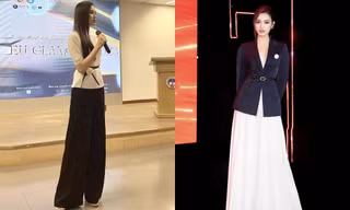 Đã tìm ra "vũ khí bí mật" giúp Hoa hậu Đỗ Hà chinh phục những mẫu quần khó mặc