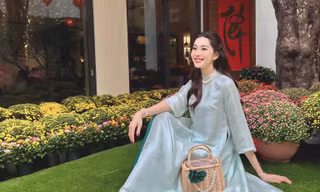 Hoa hậu Đặng Thu Thảo khoe ảnh đón Tết, bối cảnh có gì thay đổi so với 3 năm qua?
