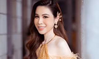 Bí mật nào giúp Hoa hậu áo dài Hoàng Dung liên tục làm 'vedette' tại các show thời trang lớn?