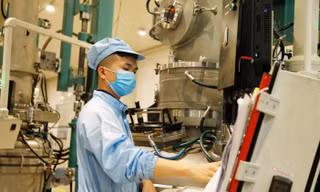 Tỉnh Bắc Giang chuẩn bị nhân lực để đón đầu tư sản xuất bán dẫn. Ảnh: Nguyễn Thắng