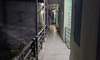 Hành lang nơi xảy ra vụ việc.