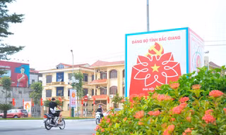 Thành phố Bắc Giang được đã đầu tư hoàn thành hệ thống xử lý nước thải.