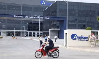 Tập đoàn Amkor dự kiến tăng vốn đầu tư thêm hơn 1 tỷ USD ở Bắc Ninh. Ảnh: Nguyễn Thắng