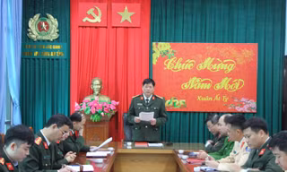 Cơ quan kiểm soát tài sản, thu nhập Công an tỉnh Bắc Giang tổ chức hội nghị lựa chọn cán bộ xác minh tài sản.