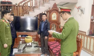 Cơ quan Công an khởi tố đối tượng Hoàng Văn Tiến.