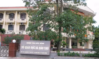 Trụ sở của Sở Giáo dục và Đào tạo tỉnh Bắc Ninh.