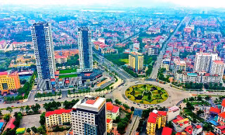 Một góc thành phố Bắc Ninh.