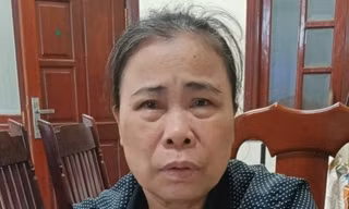 Đối tượng Tiến tại Cơ quan Công an.