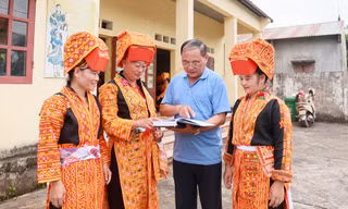 Tổ truyền thông cộng đồng về bình đẳng giới trong đồng bào dân tộc ở tỉnh Bắc Giang.