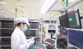 Bắc Giang coi trọng lựa chọn các dự án đầu tư vào khu công nghiệp sử dụng công nghệ hiện đại, ít ảnh hưởng đến môi trường. Ảnh: Nguyễn Thắng