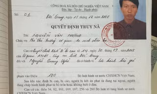 Lệnh truy nã đối tượng Uyển.