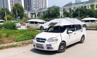 Cận cảnh 7 sân dạy lái xe 'chui' hoạt động công khai giữa Hà Nội nhiều năm
