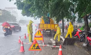 Hà Nội lên phương án chống mưa ngập trong kỳ thi tuyển sinh, tốt nghiệp THPT