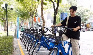 Hà Nội: Hơn 24.000 lượt người sử dụng xe đạp công cộng sau 10 ngày