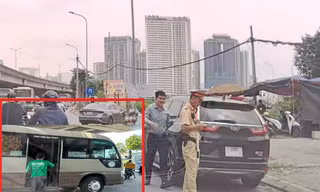 CSGT nói gì khi xe khách 'diễu' phố không bị xử lý?