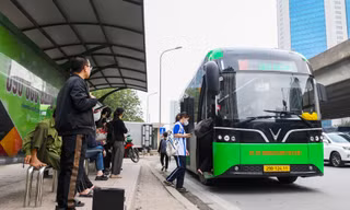 Hơn 54 triệu khách đi xe buýt trong 3 tháng đầu năm 