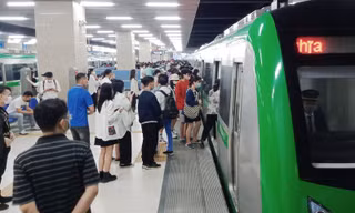 Khách đi tàu điện Cát Linh - Hà Đông lập kỷ lục dịp Tết Nhâm Dần 