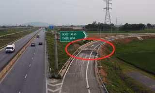 Tận thấy 2 nút giao cao tốc hơn 600 tỷ vừa thông xe đã phải đóng rào