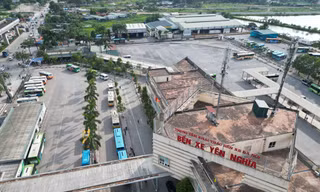 Cảnh đìu hiu tại bến xe hiện đại nhất Thủ đô 