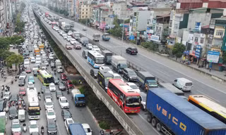 Hà Nội: Vì sao cấm toàn bộ xe đi đường trên cao vành đai 3 ban đêm?