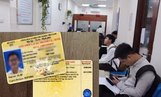 Cách nào giảm tải người dân xếp hàng đổi bằng lái xe?