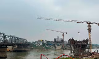 Sẽ phá dỡ cầu Đuống cũ hơn 100 tuổi khi xây xong cầu mới