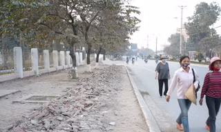 Hà Nội yêu cầu ngừng thi công đào đường trước dịp Tết Canh Tý