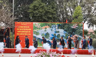 Động thổ tôn tạo khu di tích Chiến thắng Ngọc Hồi