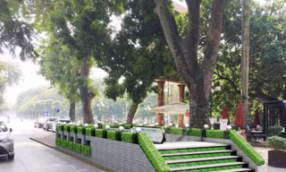Phối cảnh cửa lên xuống số 4 phía tượng đài Cảm Tử