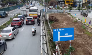3 'siêu dự án' chiếm dụng lòng đường dự định xong trong quý II/2024 hiện ra sao?