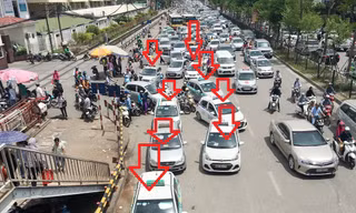 Xe ô tô taxi, hợp đồng che biển để 'né' camera xử phạt nguội 