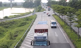 Cận cảnh QL18 Bắc Ninh - Nội Bài vừa được đề xuất thành cao tốc 6 làn xe