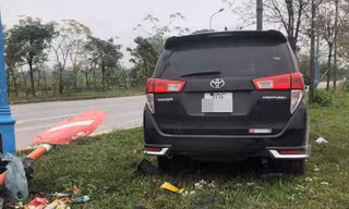 Hiện trường vụ tai nạn. Ảnh Otofun